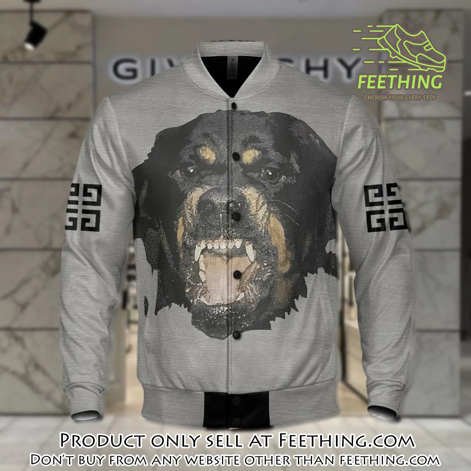 Luxury givenchy varsity premium baseball jacket bjv1050 ft5250950